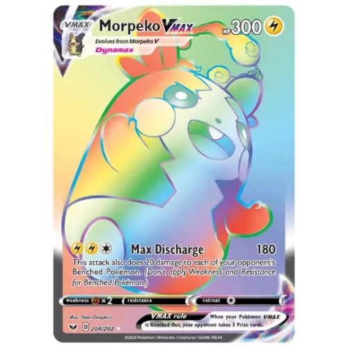 Morpeko VMAX (Secret) - Sword & Shield Base Set